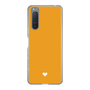 Slim Protection Case［ Original - Favorite Color Heart - Orange ］