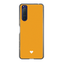 Slim Protection Case［ Original - Favorite Color Heart - Orange ］