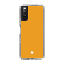 Slim Protection Case［ Original - Favorite Color Heart - Orange ］