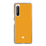 Slim Protection Case［ Original - Favorite Color Heart - Orange ］