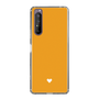 Slim Protection Case［ Original - Favorite Color Heart - Orange ］