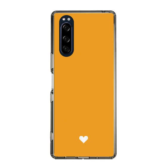 Slim Protection Case［ Original - Favorite Color Heart - Orange ］