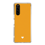 Slim Protection Case［ Original - Favorite Color Heart - Orange ］