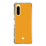 Slim Protection Case［ Original - Favorite Color Heart - Orange ］