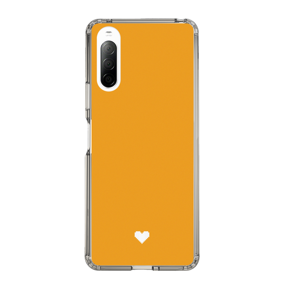 Slim Protection Case［ Original - Favorite Color Heart - Orange ］