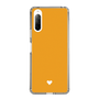 Slim Protection Case［ Original - Favorite Color Heart - Orange ］