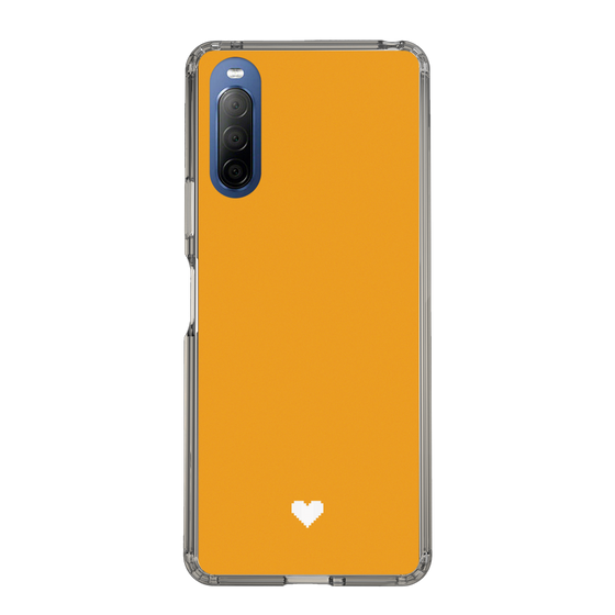 Slim Protection Case［ Original - Favorite Color Heart - Orange ］