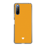 Slim Protection Case［ Original - Favorite Color Heart - Orange ］