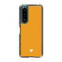 Slim Protection Case［ Original - Favorite Color Heart - Orange ］