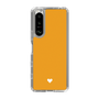 Slim Protection Case［ Original - Favorite Color Heart - Orange ］