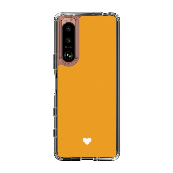 Slim Protection Case［ Original - Favorite Color Heart - Orange ］