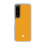 Slim Protection Case［ Original - Favorite Color Heart - Orange ］