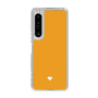 Slim Protection Case［ Original - Favorite Color Heart - Orange ］