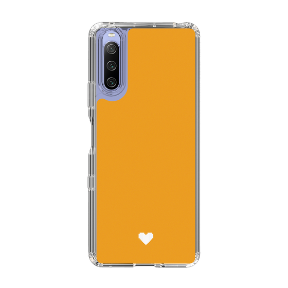 Slim Protection Case［ Original - Favorite Color Heart - Orange ］