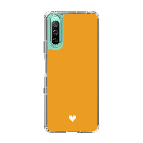 Slim Protection Case［ Original - Favorite Color Heart - Orange ］