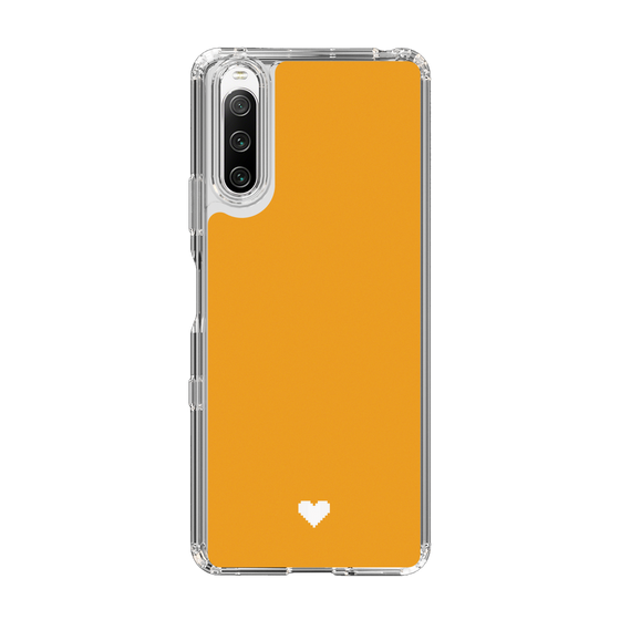 Slim Protection Case［ Original - Favorite Color Heart - Orange ］