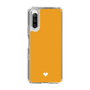 Slim Protection Case［ Original - Favorite Color Heart - Orange ］