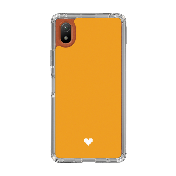 Slim Protection Case［ Original - Favorite Color Heart - Orange ］