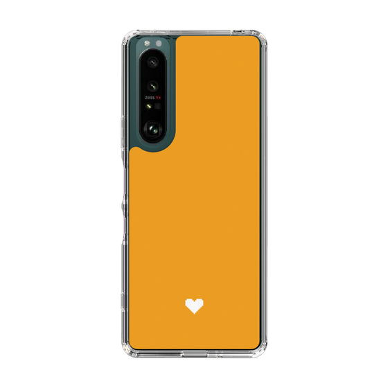 Slim Protection Case［ Original - Favorite Color Heart - Orange ］