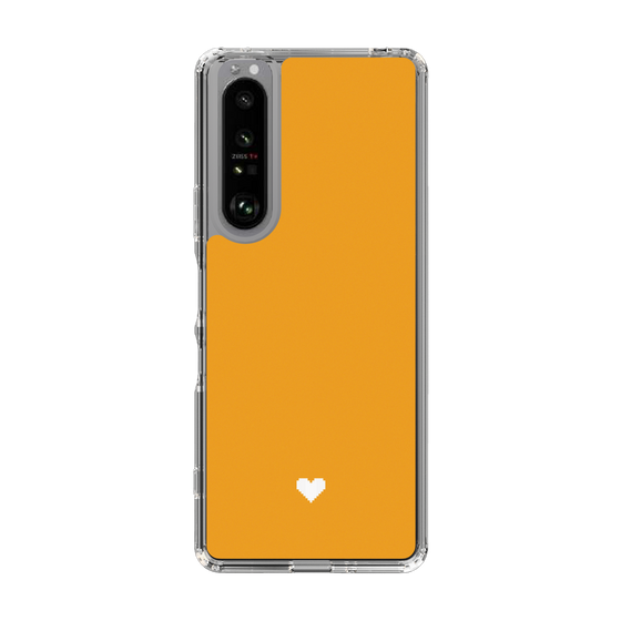 Slim Protection Case［ Original - Favorite Color Heart - Orange ］