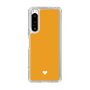 Slim Protection Case［ Original - Favorite Color Heart - Orange ］
