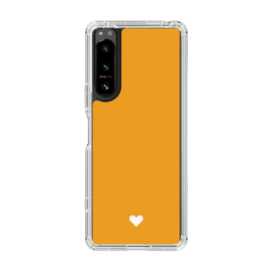 Slim Protection Case［ Original - Favorite Color Heart - Orange ］