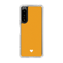 Slim Protection Case［ Original - Favorite Color Heart - Orange ］