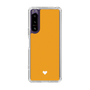 Slim Protection Case［ Original - Favorite Color Heart - Orange ］