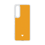 Slim Protection Case［ Original - Favorite Color Heart - Orange ］