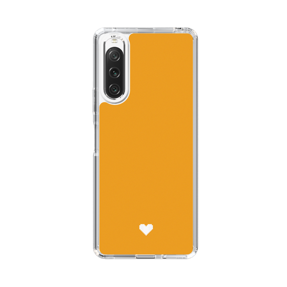 Slim Protection Case［ Original - Favorite Color Heart - Orange ］