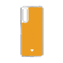 Slim Protection Case［ Original - Favorite Color Heart - Orange ］