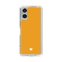 Slim Protection Case［ Original - Favorite Color Heart - Orange ］
