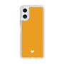 Slim Protection Case［ Original - Favorite Color Heart - Orange ］