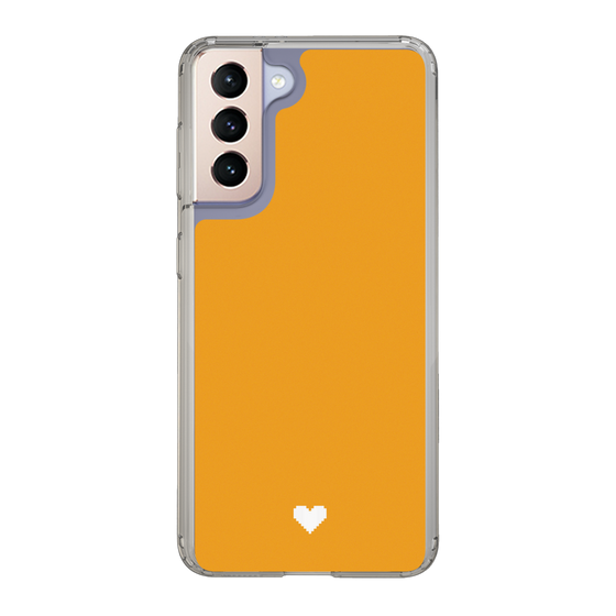 Slim Protection Case［ Original - Favorite Color Heart - Orange ］