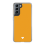 Slim Protection Case［ Original - Favorite Color Heart - Orange ］