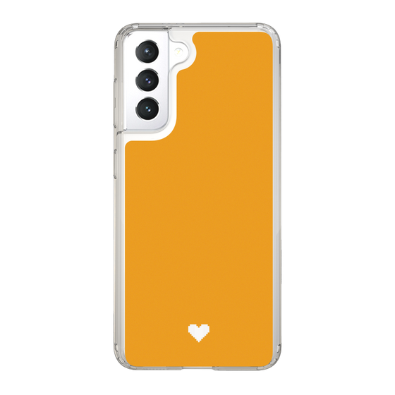 Slim Protection Case［ Original - Favorite Color Heart - Orange ］