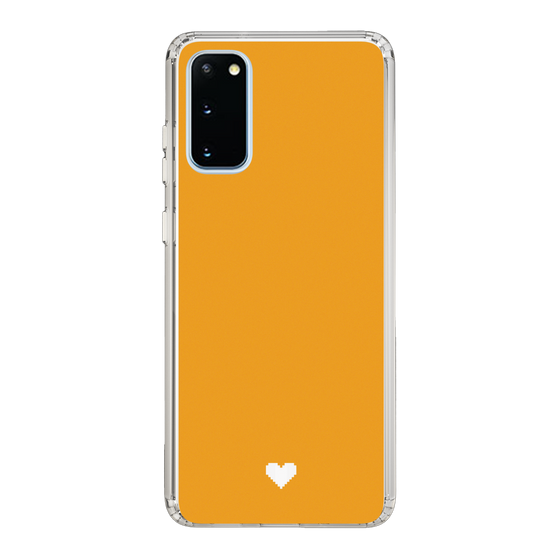 Slim Protection Case［ Original - Favorite Color Heart - Orange ］