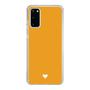 Slim Protection Case［ Original - Favorite Color Heart - Orange ］