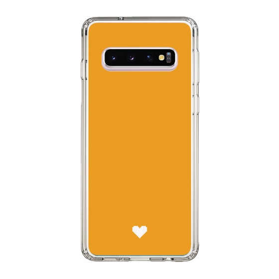Slim Protection Case［ Original - Favorite Color Heart - Orange ］