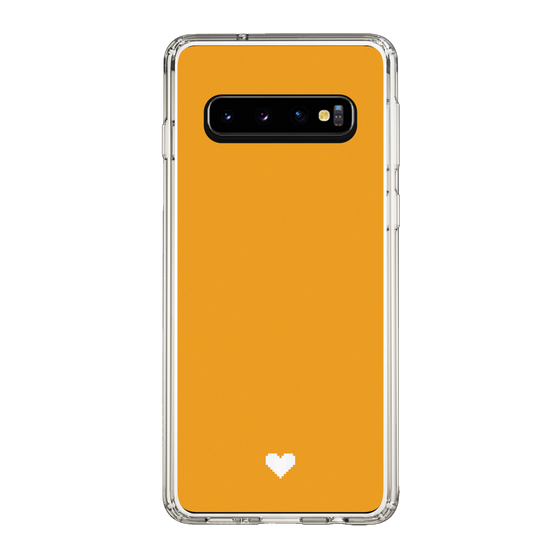 Slim Protection Case［ Original - Favorite Color Heart - Orange ］