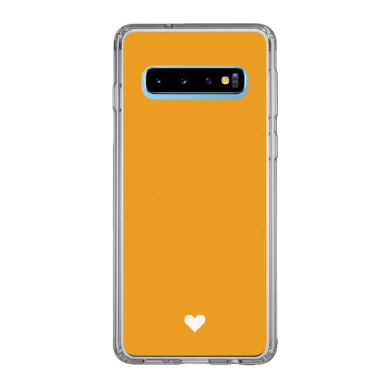 Slim Protection Case［ Original - Favorite Color Heart - Orange ］