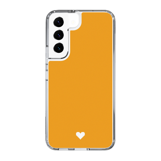 Slim Protection Case［ Original - Favorite Color Heart - Orange ］