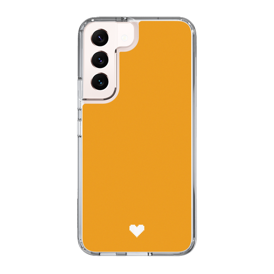 Slim Protection Case［ Original - Favorite Color Heart - Orange ］