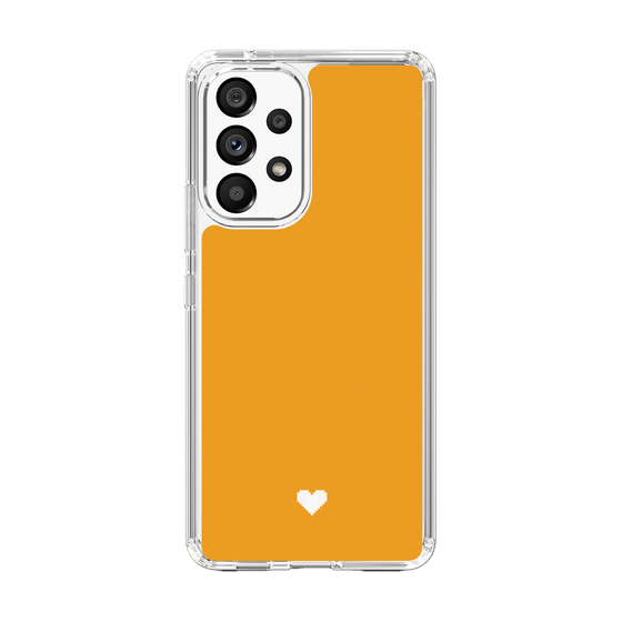 Slim Protection Case［ Original - Favorite Color Heart - Orange ］