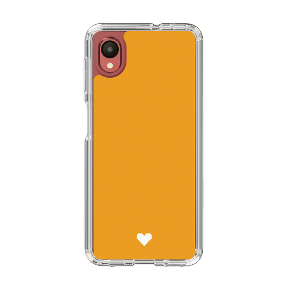 Slim Protection Case［ Original - Favorite Color Heart - Orange ］