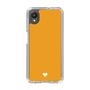 Slim Protection Case［ Original - Favorite Color Heart - Orange ］