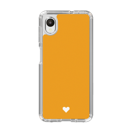 Slim Protection Case［ Original - Favorite Color Heart - Orange ］