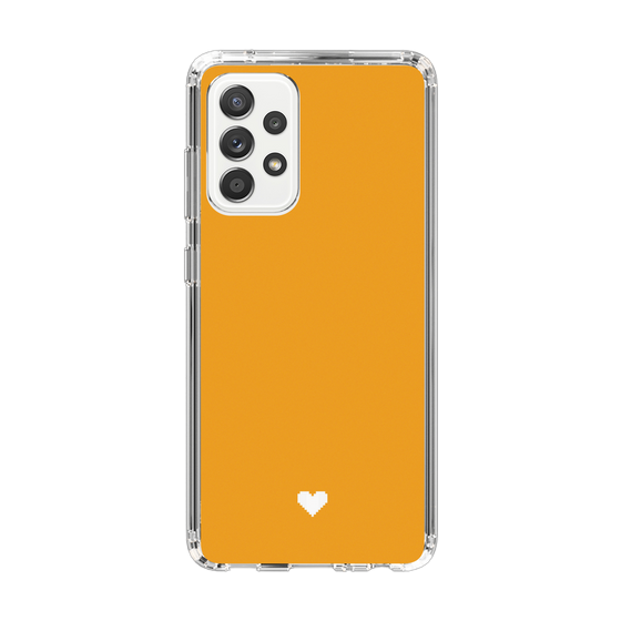 Slim Protection Case［ Original - Favorite Color Heart - Orange ］