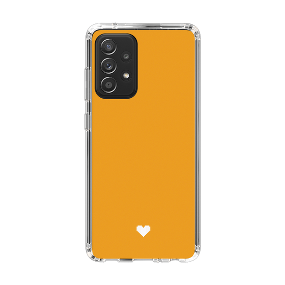 Slim Protection Case［ Original - Favorite Color Heart - Orange ］
