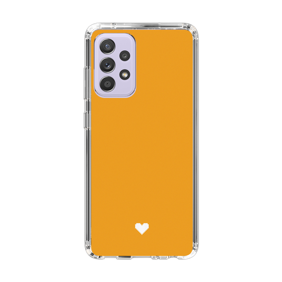 Slim Protection Case［ Original - Favorite Color Heart - Orange ］